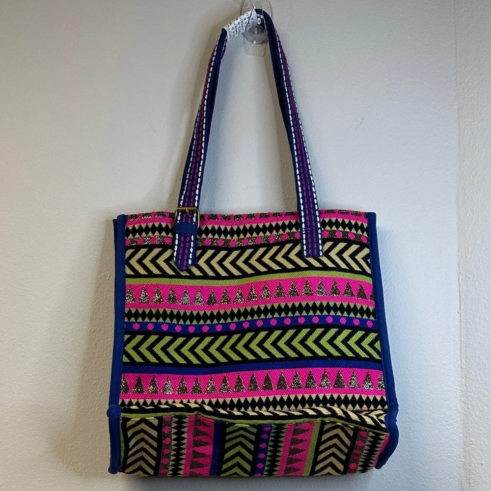 NWT America & Beyond Embellished Critter Tote Safari The Gentle Giant - Picture 4 of 8